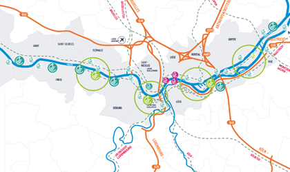 Carte Port de Liège